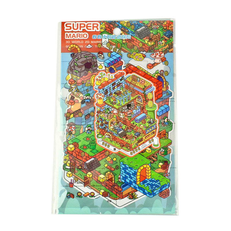 Senyou DIY 3D Scenes Stickers Large version 9.0 game series #296