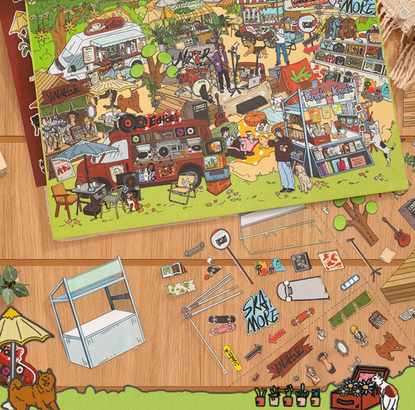 Scene Stickers vs Regular Stickers: What Makes Diorama &amp; Layered Scenery Stickers Worth It