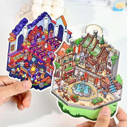 Senyou DIY 3D Scenes Stickers 11.0 Game Series Miniature Scenes #269