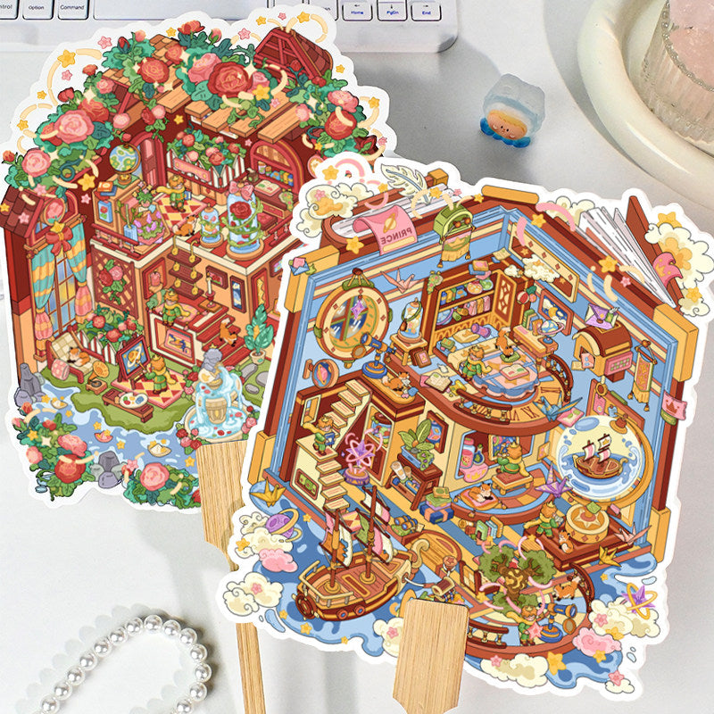 Senyou DIY 3D Scene Stickers 1.0 sub miniature scene #263