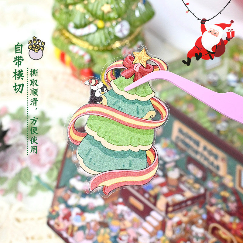 Senyou DIY 3D Scenes Stickers 3.0 Christmas series miniature scenes #297