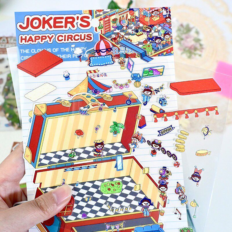 Senyou DIY 3D Scenes Stickers 4.0 My Cabin Sticker Miniature Scene #278