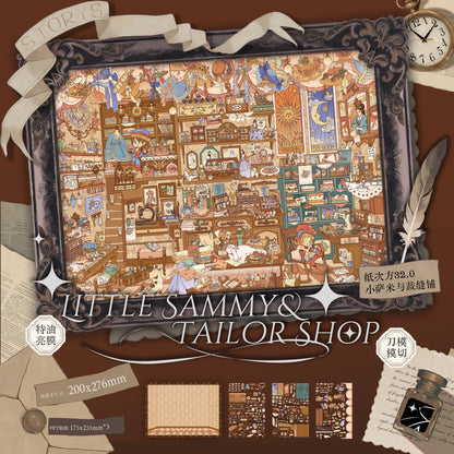 Paper space 31.0-32 Special Oil DIY 3D Scene Stickers Extra Large Edition#180