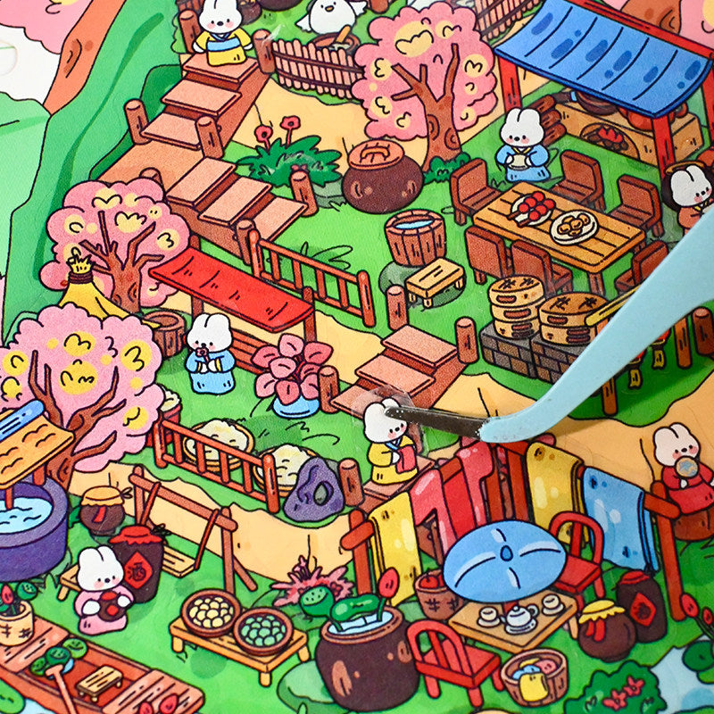 Senyou DIY 3D Scenes Stickers 11.0 Game Series Miniature Scenes #269