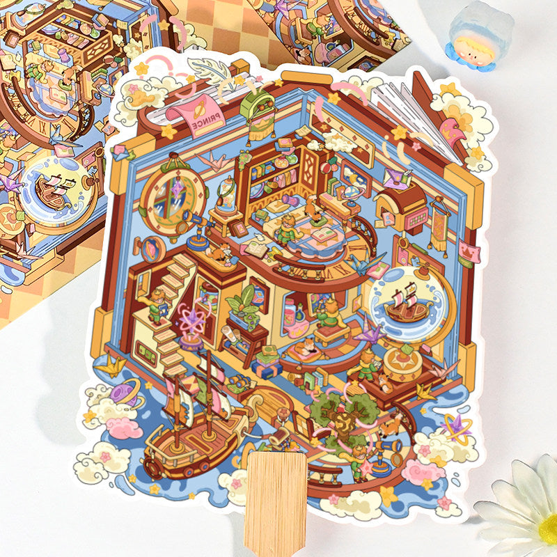 Senyou DIY 3D Scene Stickers 1.0 sub miniature scene #263