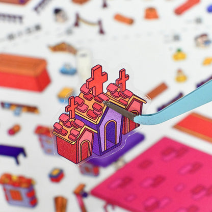 Senyou DIY 3D Scenes Stickers 11.0 Game Series Miniature Scenes #269