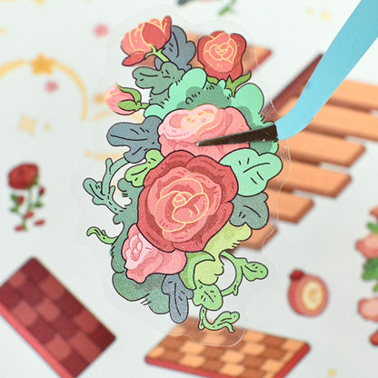 Senyou DIY 3D Scenes Stickers Large Version 12.0 The Little Prince Series Scene Stickers #301