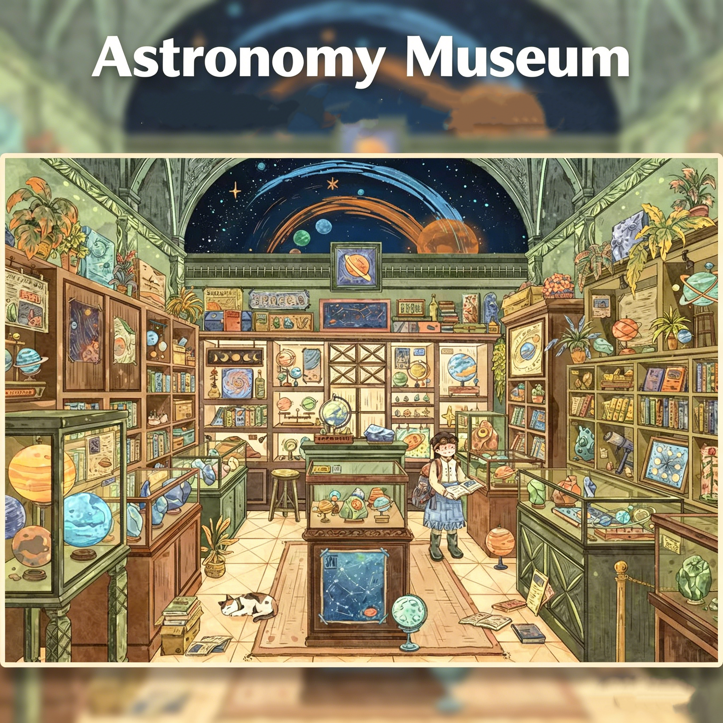 Kawano DIY 3D Scene Stickers 3.0 Series [Kawano Studio] Large Difficult Miniature Scene 3D Stereoscopic Cabin Sticker #216