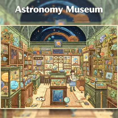 Kawano DIY 3D Scene Stickers 3.0 Series [Kawano Studio] Large Difficult Miniature Scene 3D Stereoscopic Cabin Sticker #216