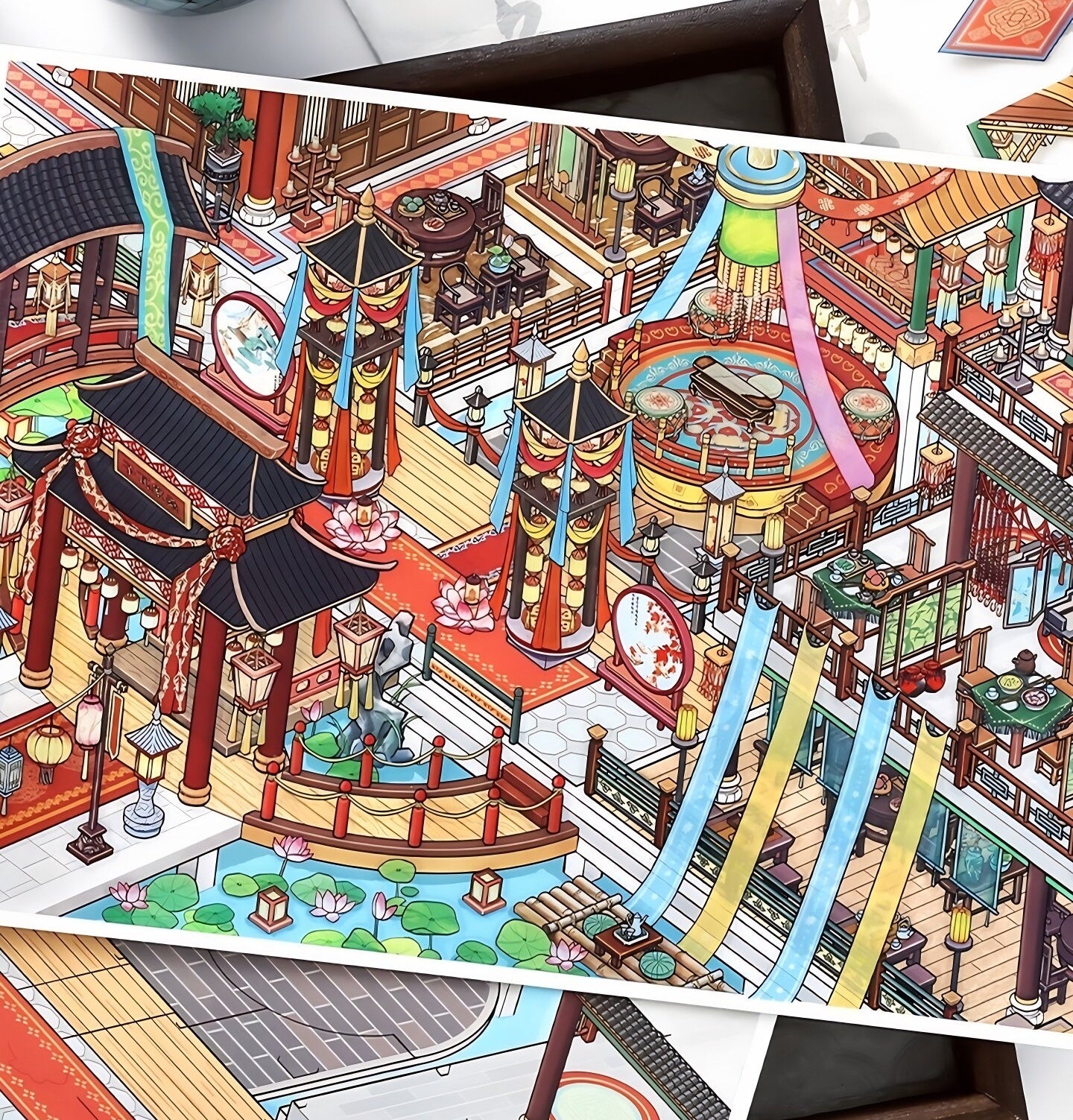 Infeelme's 34th play of DIY 3D Scene Stickers  in open today,34.0 Miniature Scene Stickers, Large Size#113