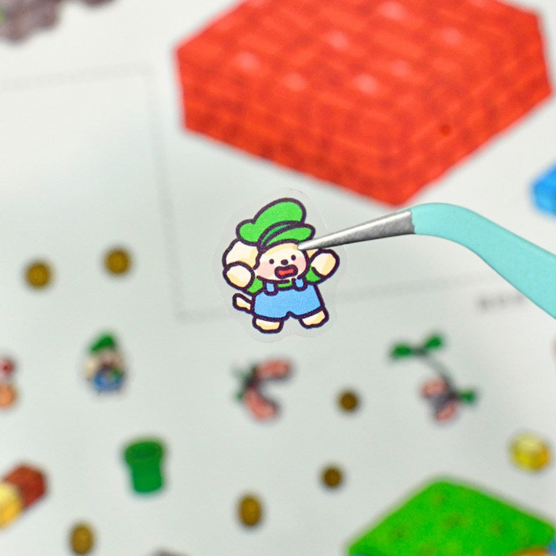 Senyou DIY 3D Scenes Stickers Large version 9.0 game series #296