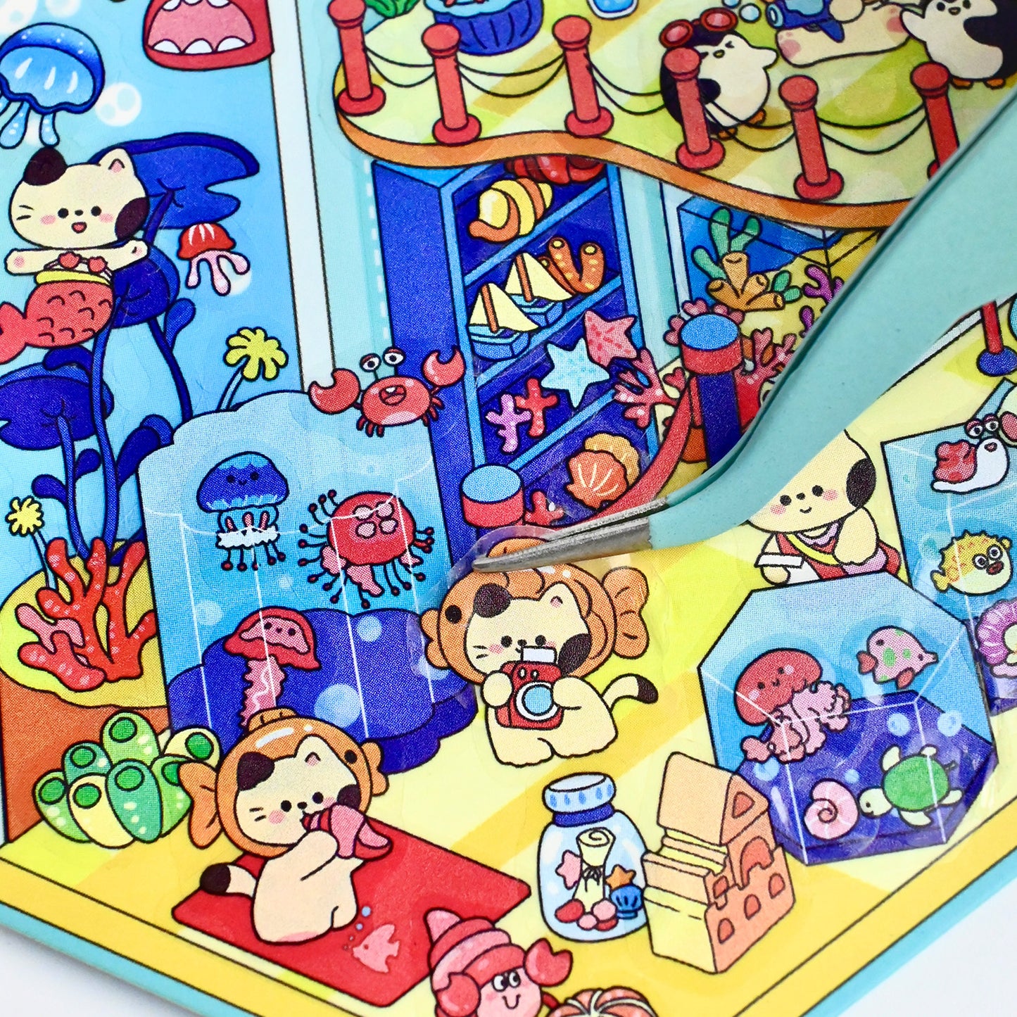 Senyou DIY 3D Scene Stickers 12.0 Art Museum Series Miniature Scene #264