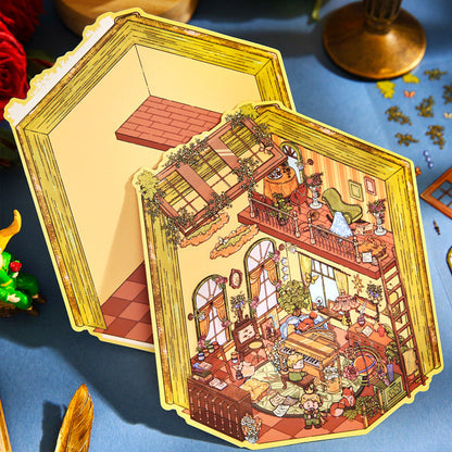 Star Dream Prince | 3D House Mini Scene Scene Stickers # 52
