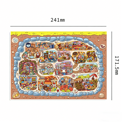 Senyou DIY 3D Scenes Stickers Large version 29.0 Royal Apartment B #285