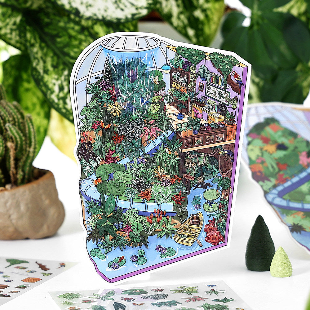 infeelme Little Corner Vol.8 | Advanced 3D Mini Scene Collage Art # 73