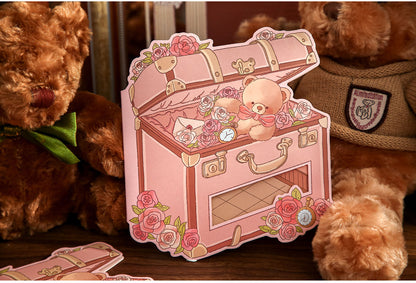 Little Bear's Romantic House | Student 3D Mini Scene Educational Scene Stickers # 63