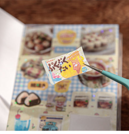 Vintage Flavor House | Retro Japanese INS Student Sticker Book # 61