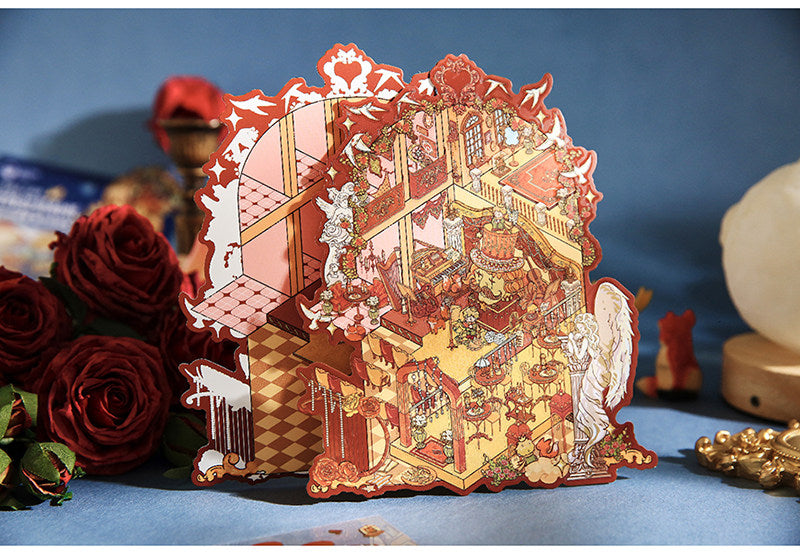 Star Dream Prince | 3D House Mini Scene Scene Stickers # 52
