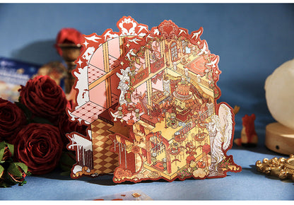 Star Dream Prince | 3D House Mini Scene Scene Stickers # 52