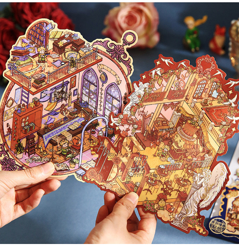 Star Dream Prince | 3D House Mini Scene Scene Stickers # 52
