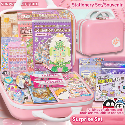 Scene Sticker Collection Book | 3D House Gift for Girls # 71