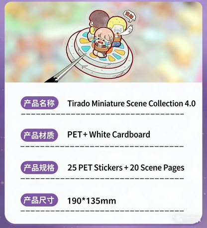 Slightly Horrific Scene Sticker Album | 20 3D Scenes for Kids - Adults # 78