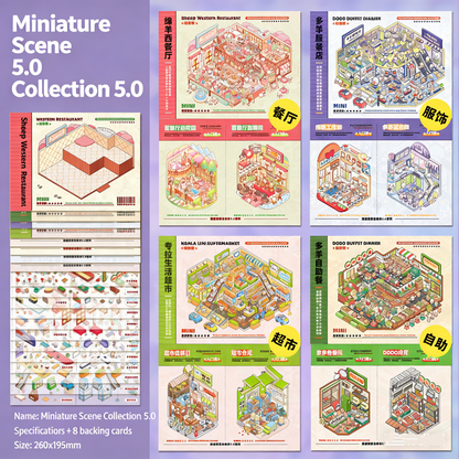 Fun Theme Scene Collection Book Vol.7.0 | 3D Stress Relief Scenes # 74
