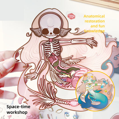 Anatomical Adventure Sticker Puzzle Set