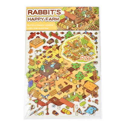 Senyou DIY 3D Scenes Stickers 10.0 Easter Series Miniature Scene #272