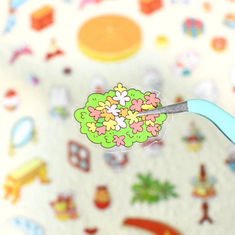 Senyou DIY 3D Scenes Stickers 10.0 Easter Series Miniature Scene #272