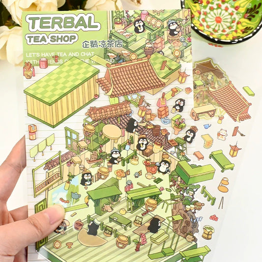 Senyou DIY 3D Scenes Stickers 8.0 Cos boss miniature scene #280