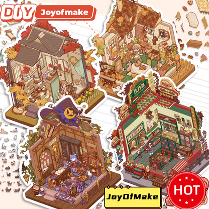 My Leisure Time 5.0 Scene Sticker Puzzle (Large Version) - 3D Mini House, Cute DIY Supplies # 6