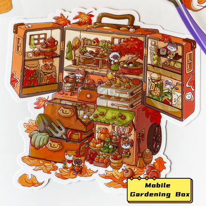Meow 2.0 Box of Time Scene Sticker Puzzle - 3D Mini House, Cute DIY Journal & Scrapbook Supplies # 10