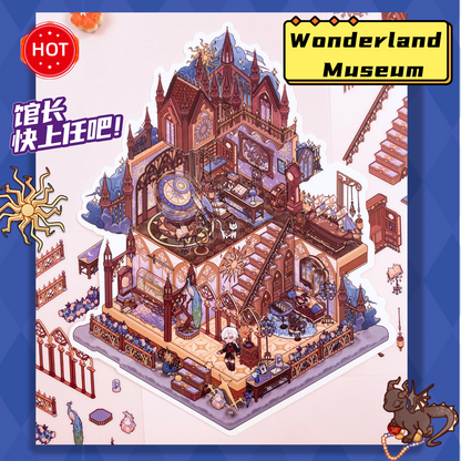 My Leisure Time 3.0 Scene Sticker Puzzle - 3D Mini House, Cute DIY Supplies # 12