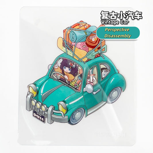 Anatomical Restoration 3.0 Scene Sticker Puzzle - 3D Cute Ornament, DIY Journal, Educational Toy, Kids' Scene Making # 13