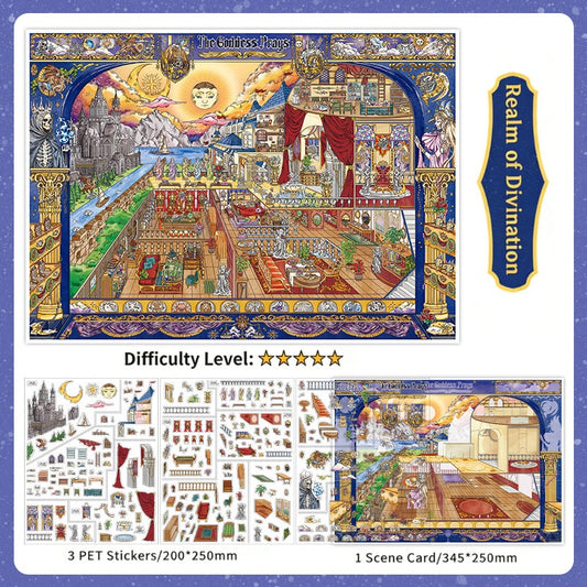 Infeelme's 22nd play of landscape stickers in open today, Scene Miniature Landscaping Stickers Oracle Realm#156