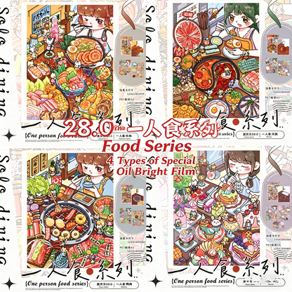 Paper space 28.0-29 special oil DIY 3D Scene Stickers #176