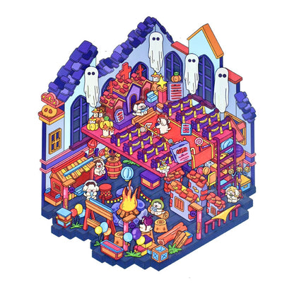 Senyou DIY 3D Scenes Stickers 11.0 Game Series Miniature Scenes #269