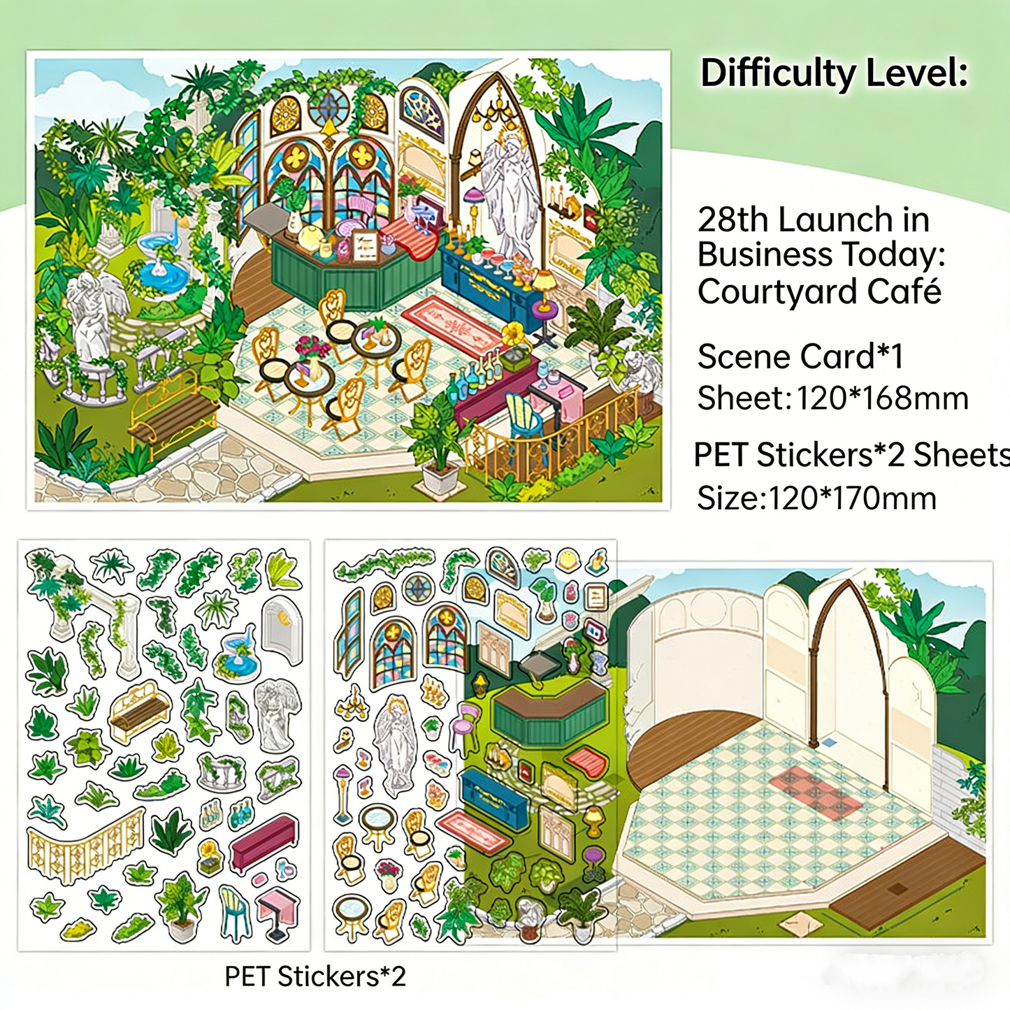 Infeelme's 28th play of DIY 3D Scene Stickers in open today, high difficulty 3D cabin miniature scene stickers#109