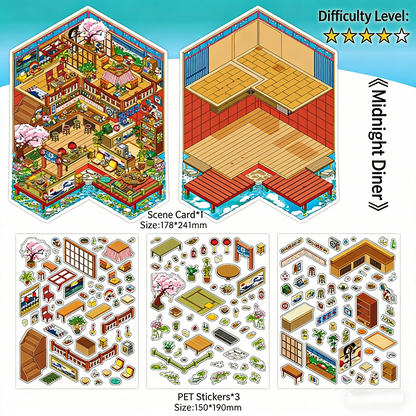 infeelme Magic Town | Large Advanced City Scene Adult Stress Relief Collage # 80