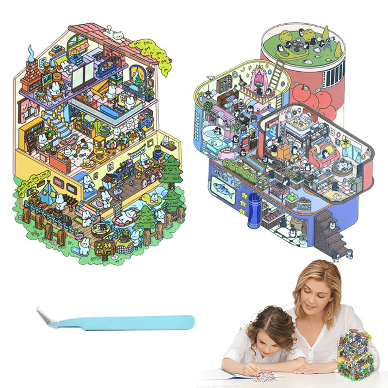 Senyou DIY 3D Scenes Stickers Extra large version 1.0 landscaping sticker #290