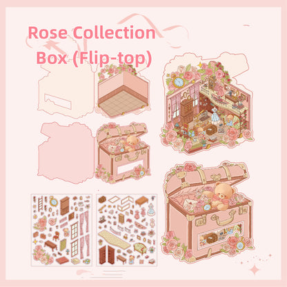 Luxury Large Scene Stickers | 3D 2-Layer Stackable House DIY # 70