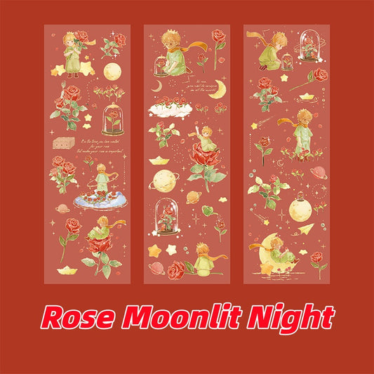 Prince Star Dream PET Stickers | Scrapbook Journal Sticker Pack # 54