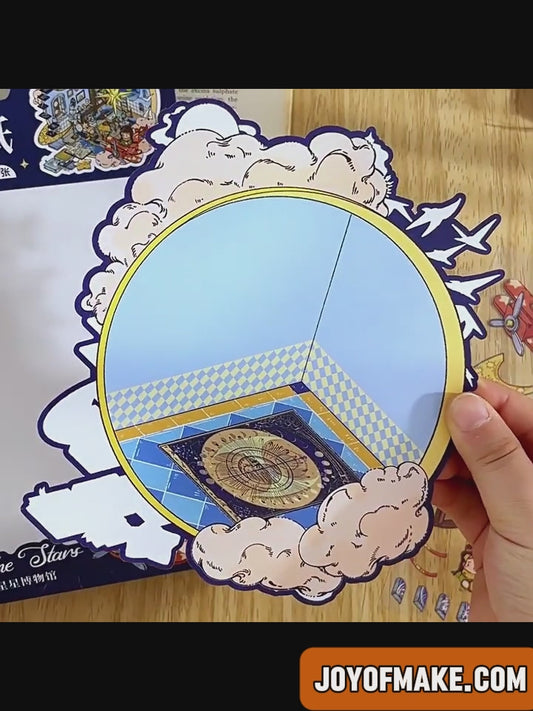 Prince's Fairy Tale Book | 3D Storage Scene Stickers DIY Journal # 51